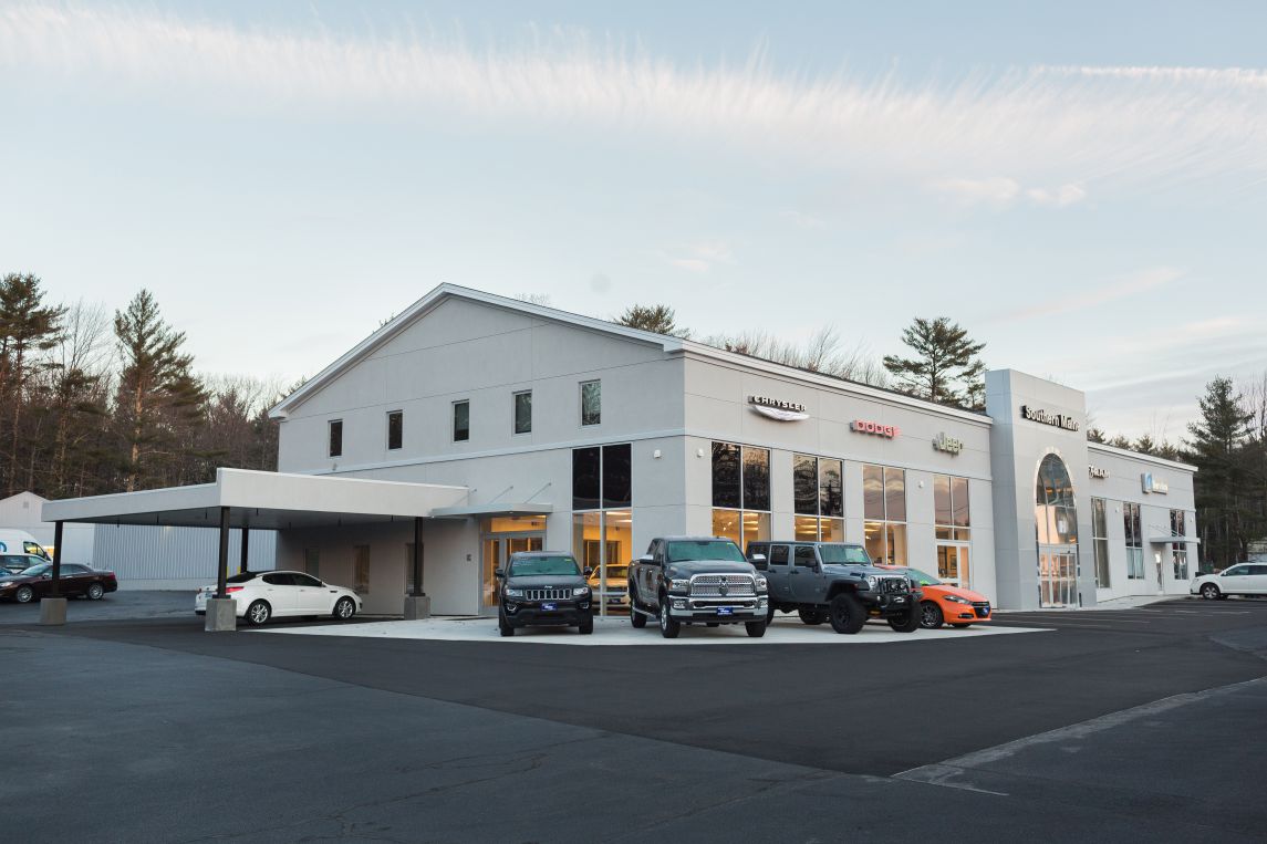 Southern Maine Motors Retail Construction TPD Construction