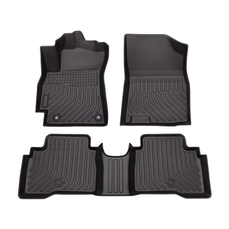 TPE all weather 3d tech design car floor liners mats for Cadillac XT5