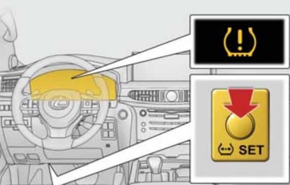 How to Reset the Lexus IS Low Tire Pressure Light - LEARN ABOUT TPMS