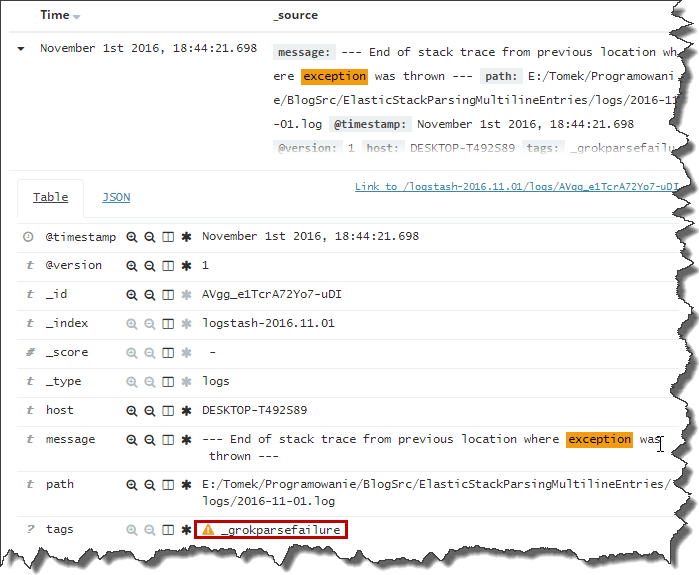 Logstash parsing multiline log entries BLOG