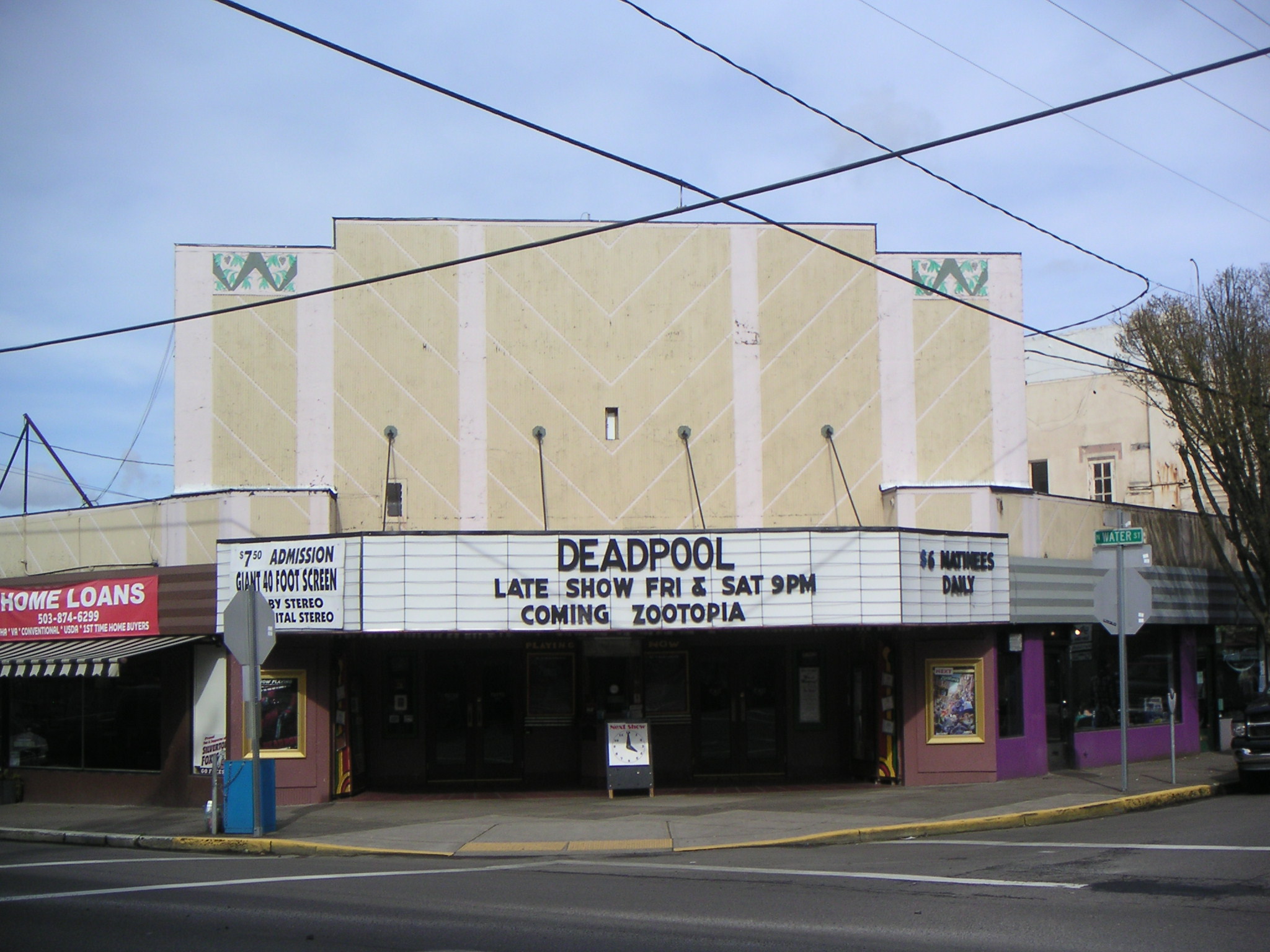 Oregon Movie Theaters Showing TPRF Video