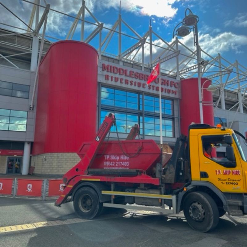 T.P. Skip Hire Ltd Middlesbrough Stockton Low Cost Skip Rental