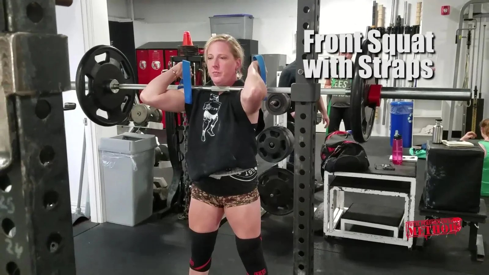 Front Squat with Straps TPS Method