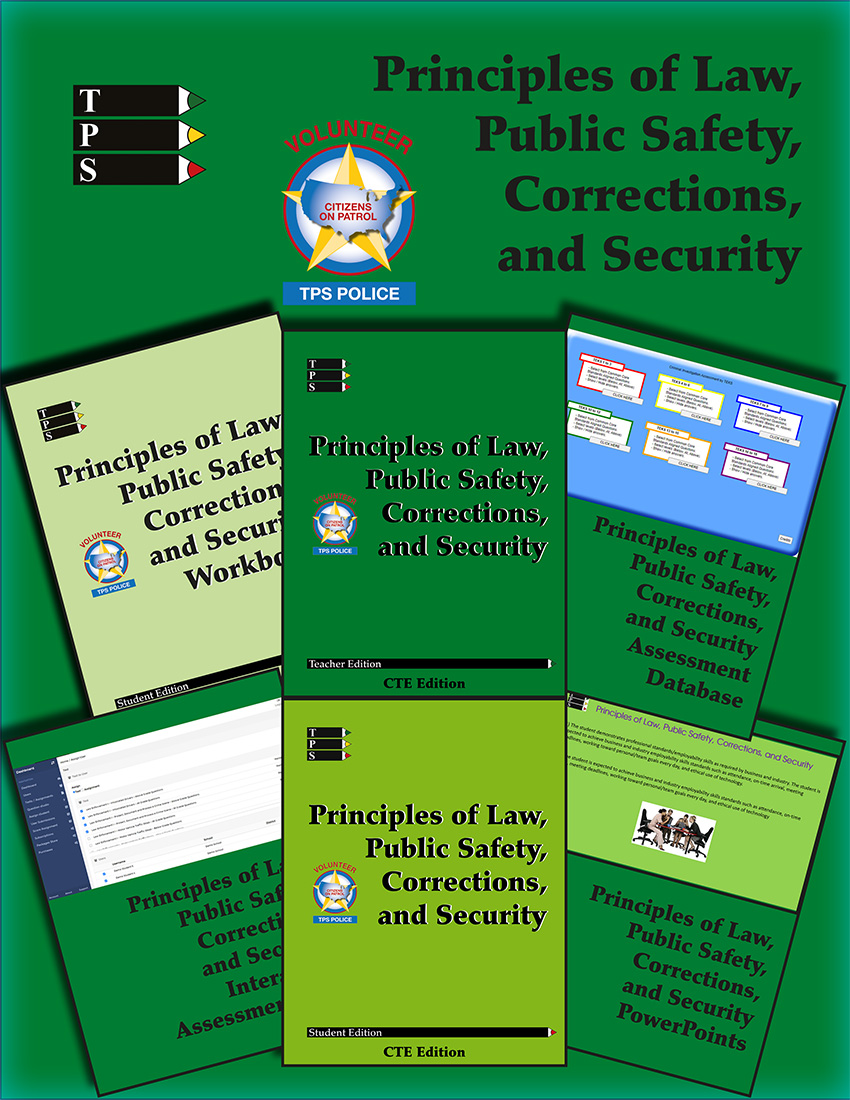 Principles Of Law, Public Safety, Corrections, And Security Texas CTE