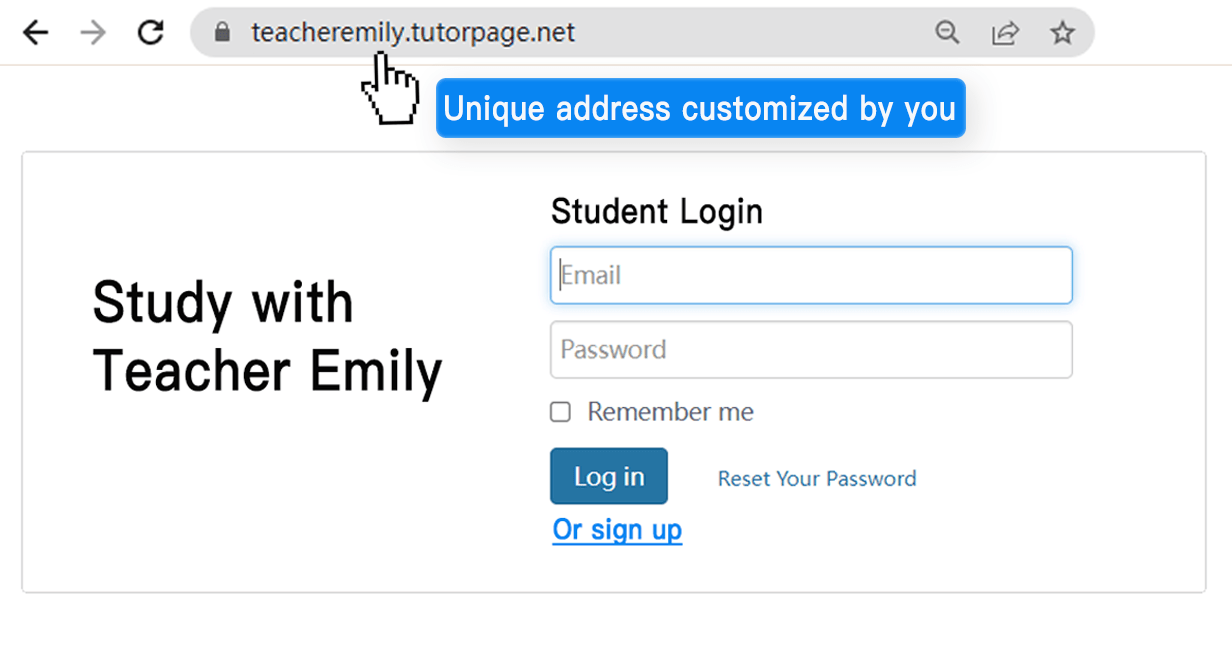 Student Login Access TutorPage