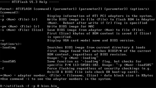 Guide to Video BIOS flashing techPowerUp