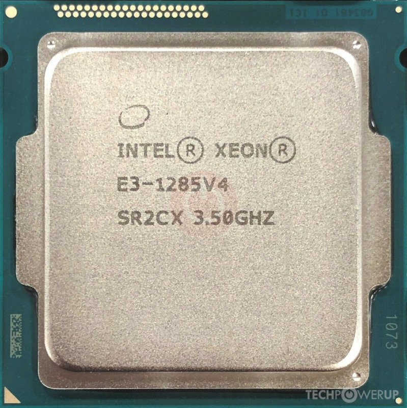 Intel Xeon E31285 v4 Specs TechPowerUp CPU Database