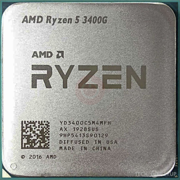 AMD Ryzen 3400G 4core, 8Thread Unlocked Desktop Processor With Radeon