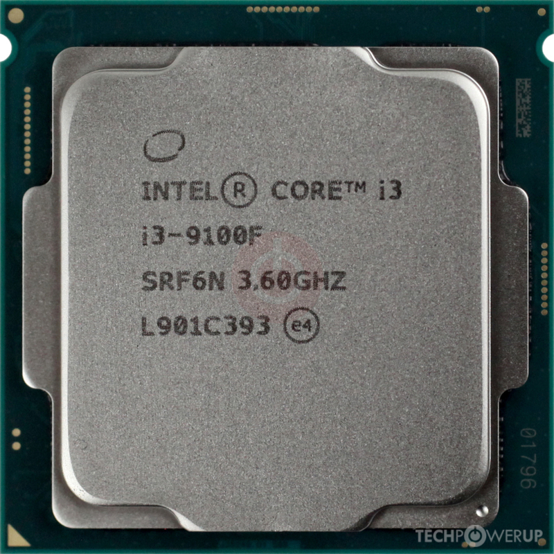 Intel Core i39100F TechPowerUp CPU Database
