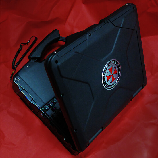 Umbrella Corporation Toughbook TechPowerUp Case Modding Gallery