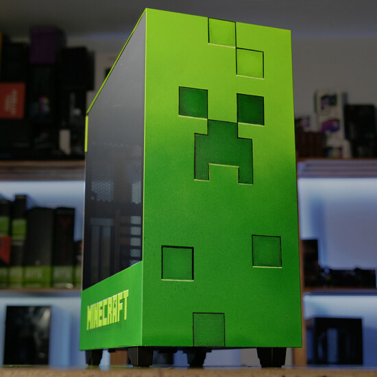 Creeper Case Mod NZXT H510i TechPowerUp Case Modding Gallery