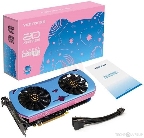 Yeston RX 580 2048SP CUTE PET Specs TechPowerUp GPU Database