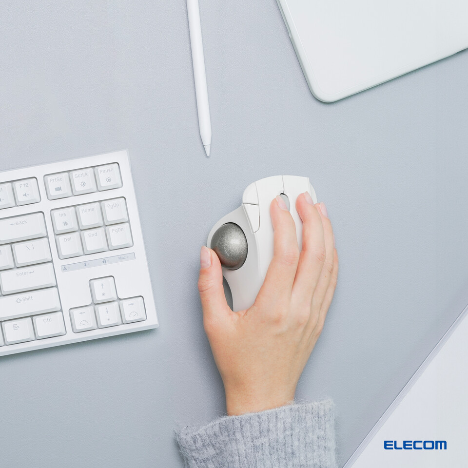 Reveals Innovative IST Trackball Mouse, Boasting Interchangeable