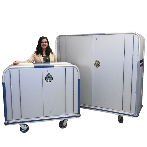 LSeries Enclosed Linen Carts