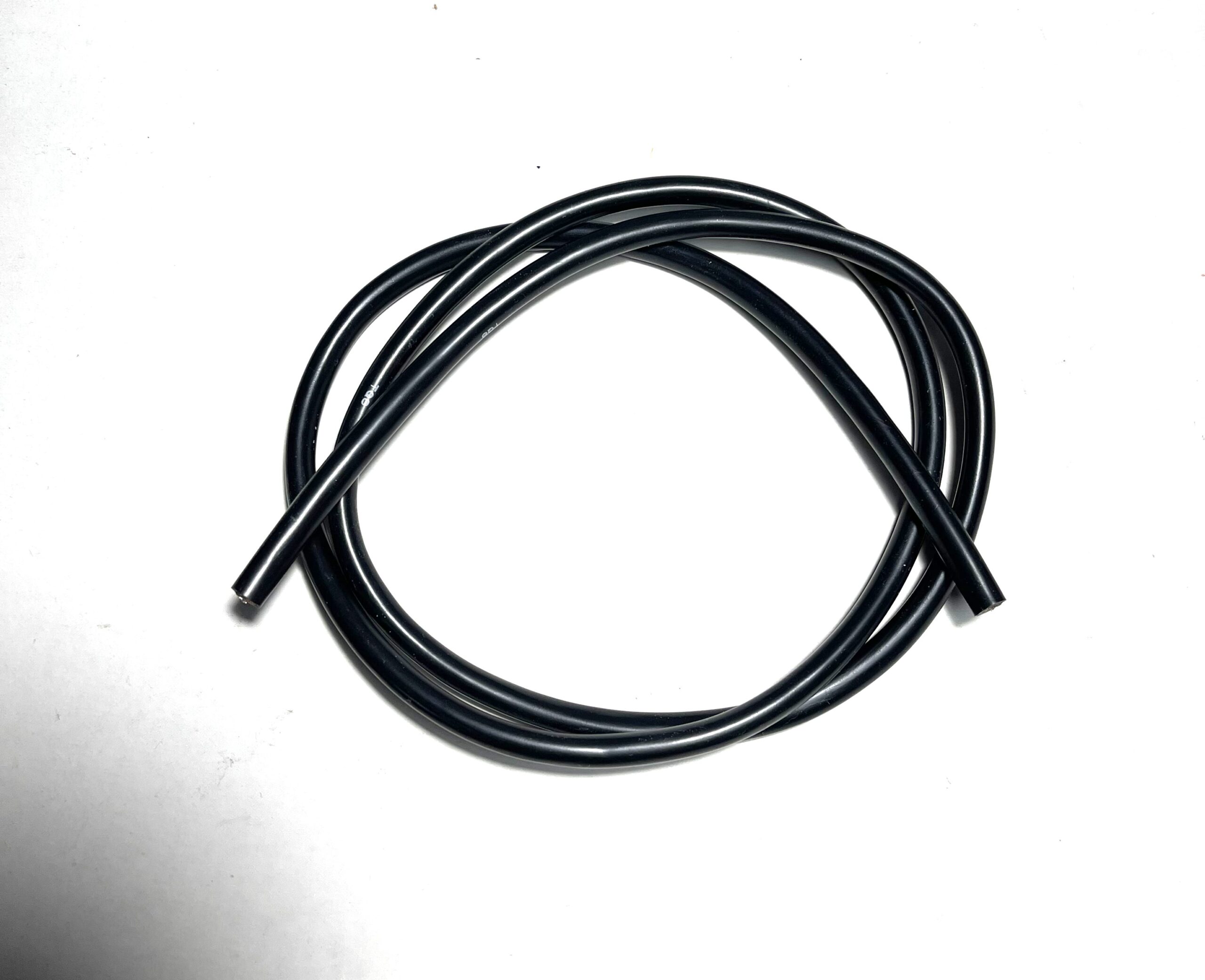 TQ 8 Gauge Wire 3′ Black | TQ Wire Products