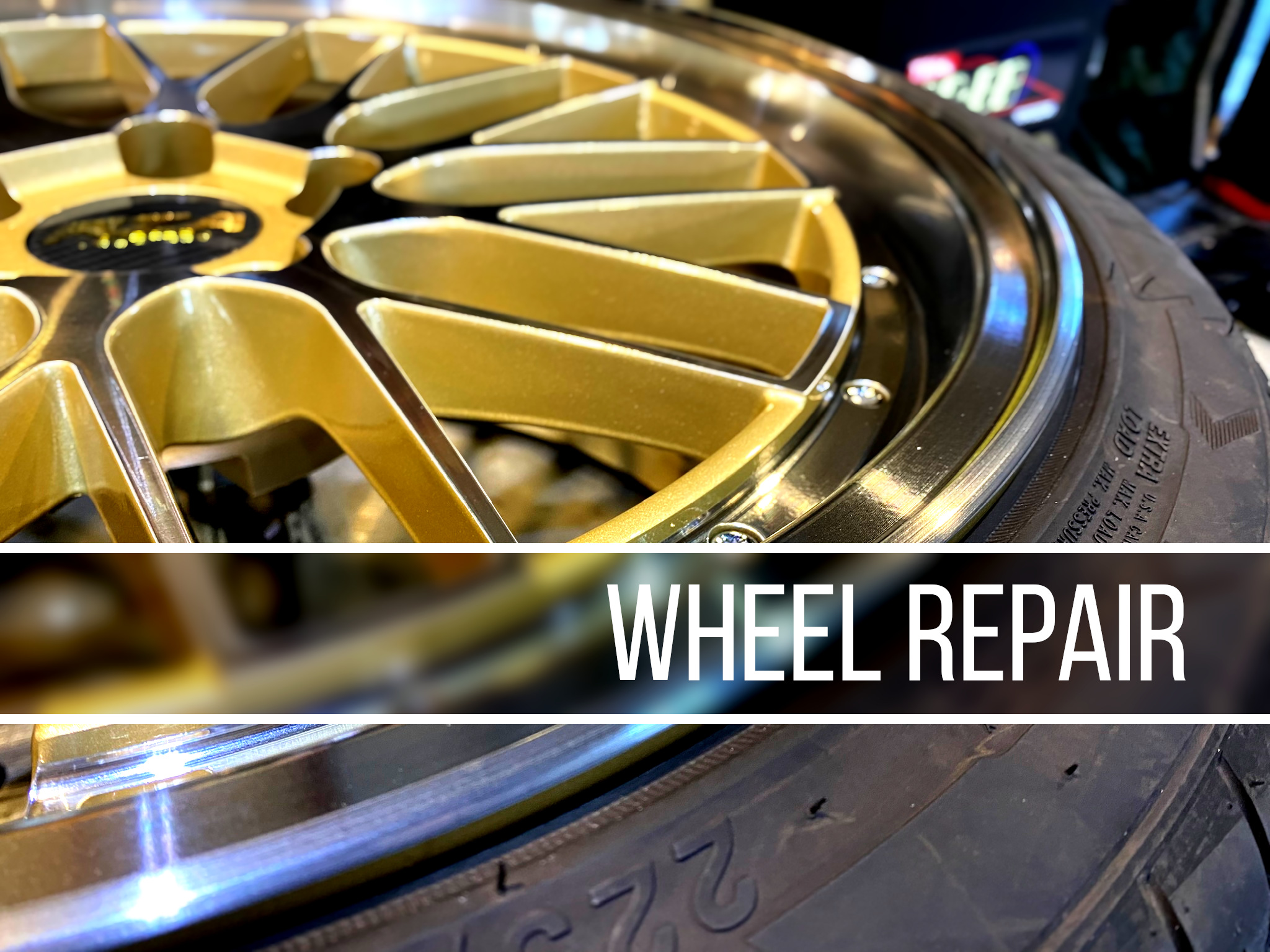 Leycross "REZERVA" ホイールリペア 車のトータルリペア Crew's