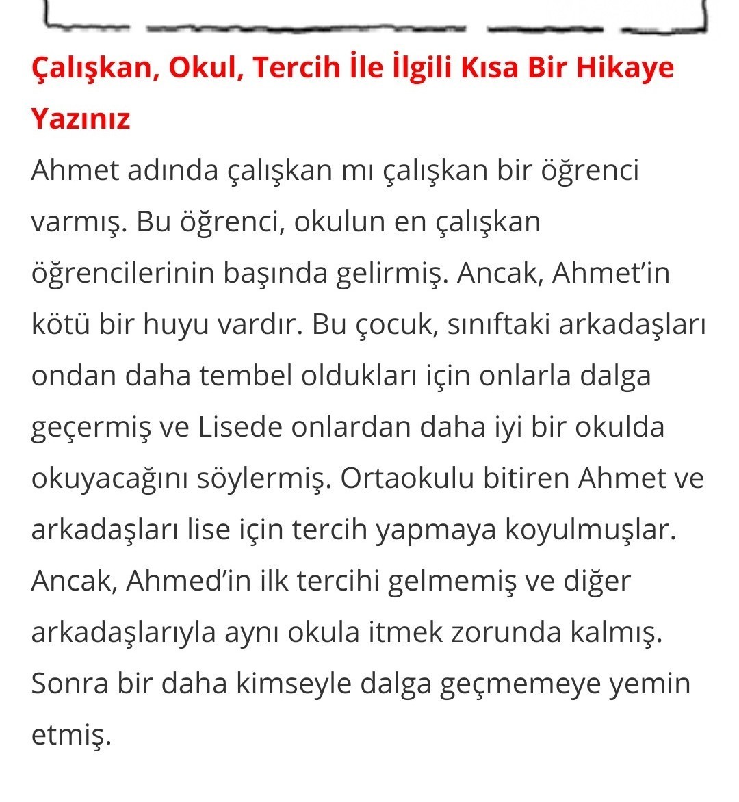 çalışkanlık Ile Ilgili Kısa Hikayeler Havalı Görüntü