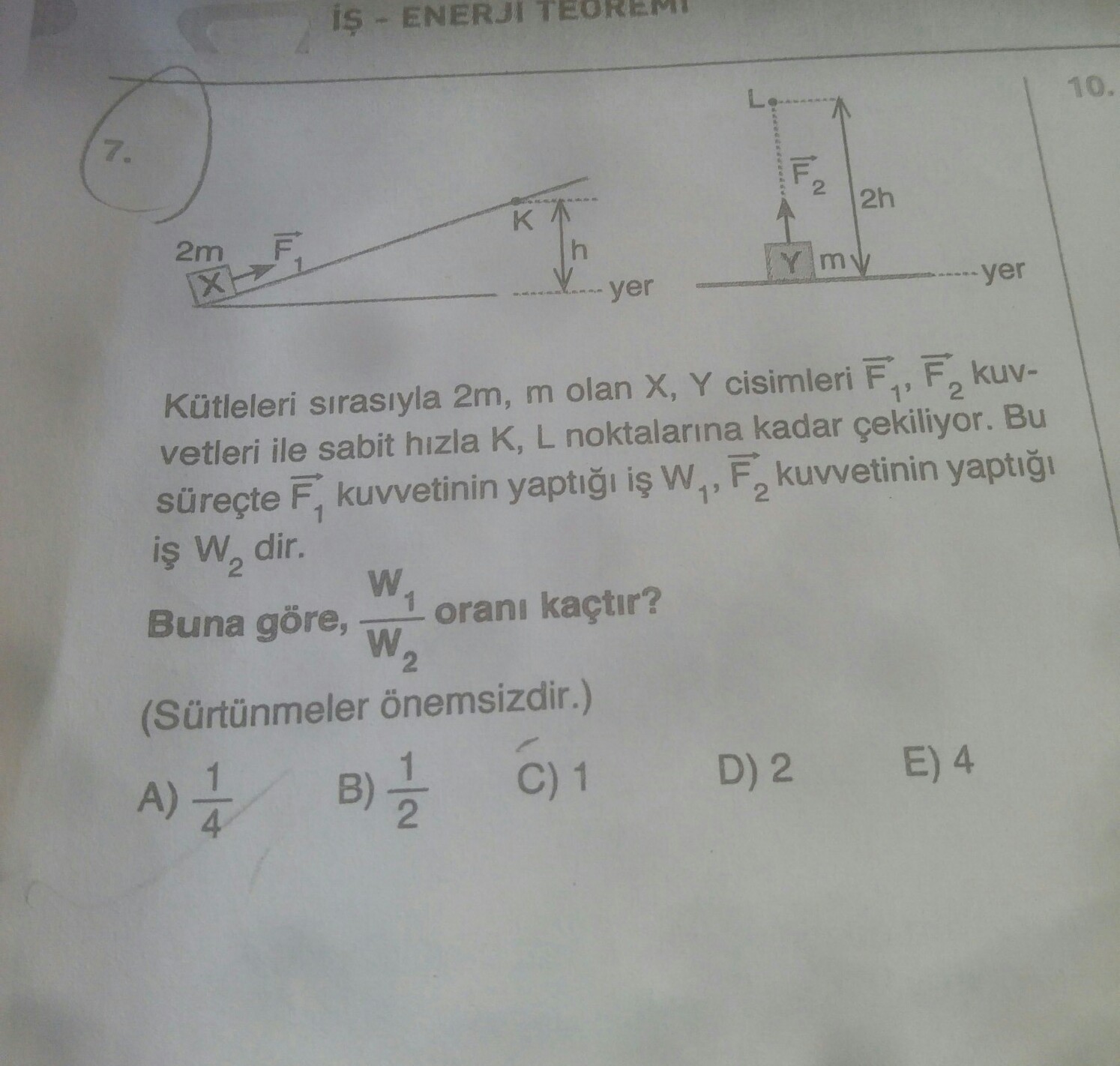 Orta derece is guc enerji