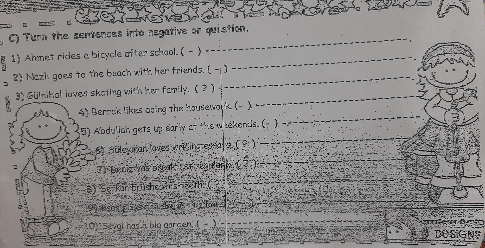 ingilizce anlıyorum ama konuşamıyorum.