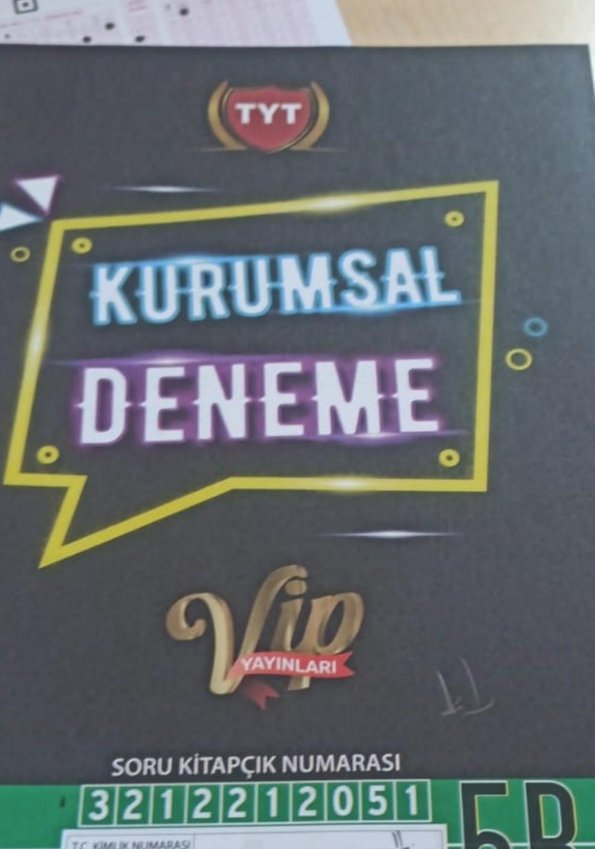 Tyt vip yayınları 5.deneme 2021 2022 cevap anahtarı olan atabilir mi