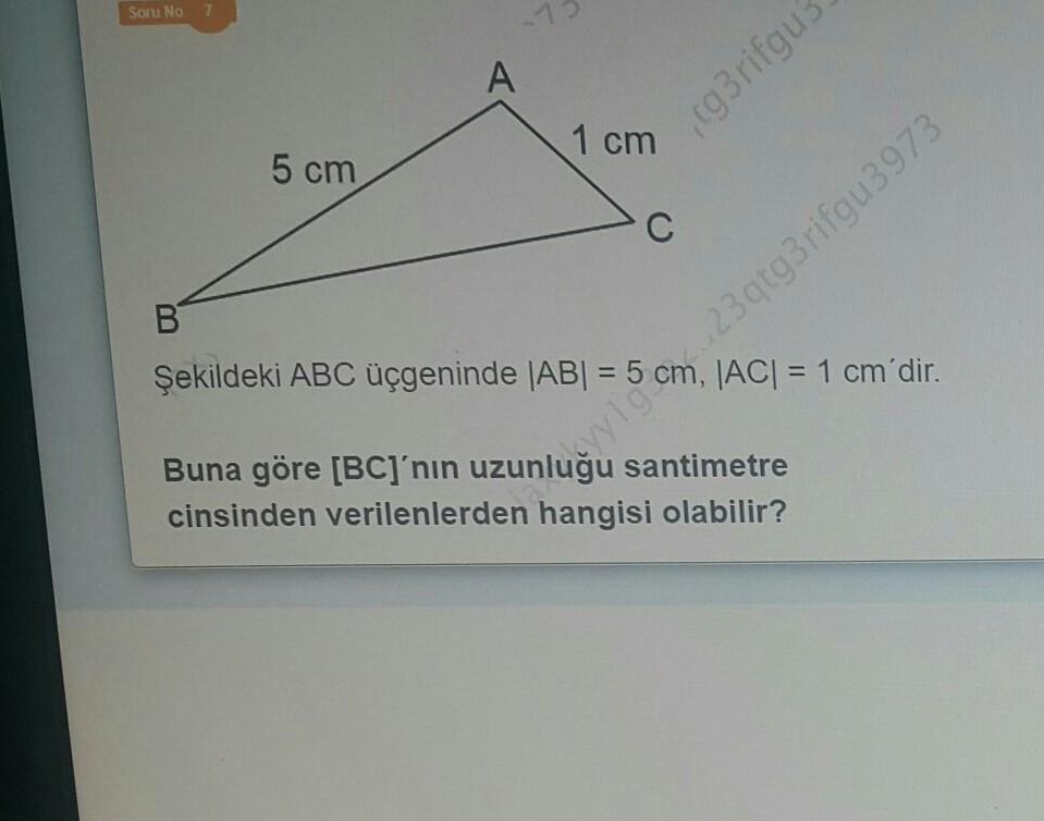 şıklar A2 B3 C4 D5 çözermisiniz