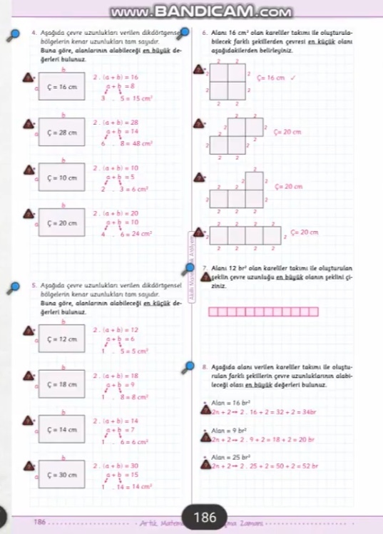 arkadaşlar akıllı matematik atölyem 7. sınıf sayfa 185 ve 186.sayfaları