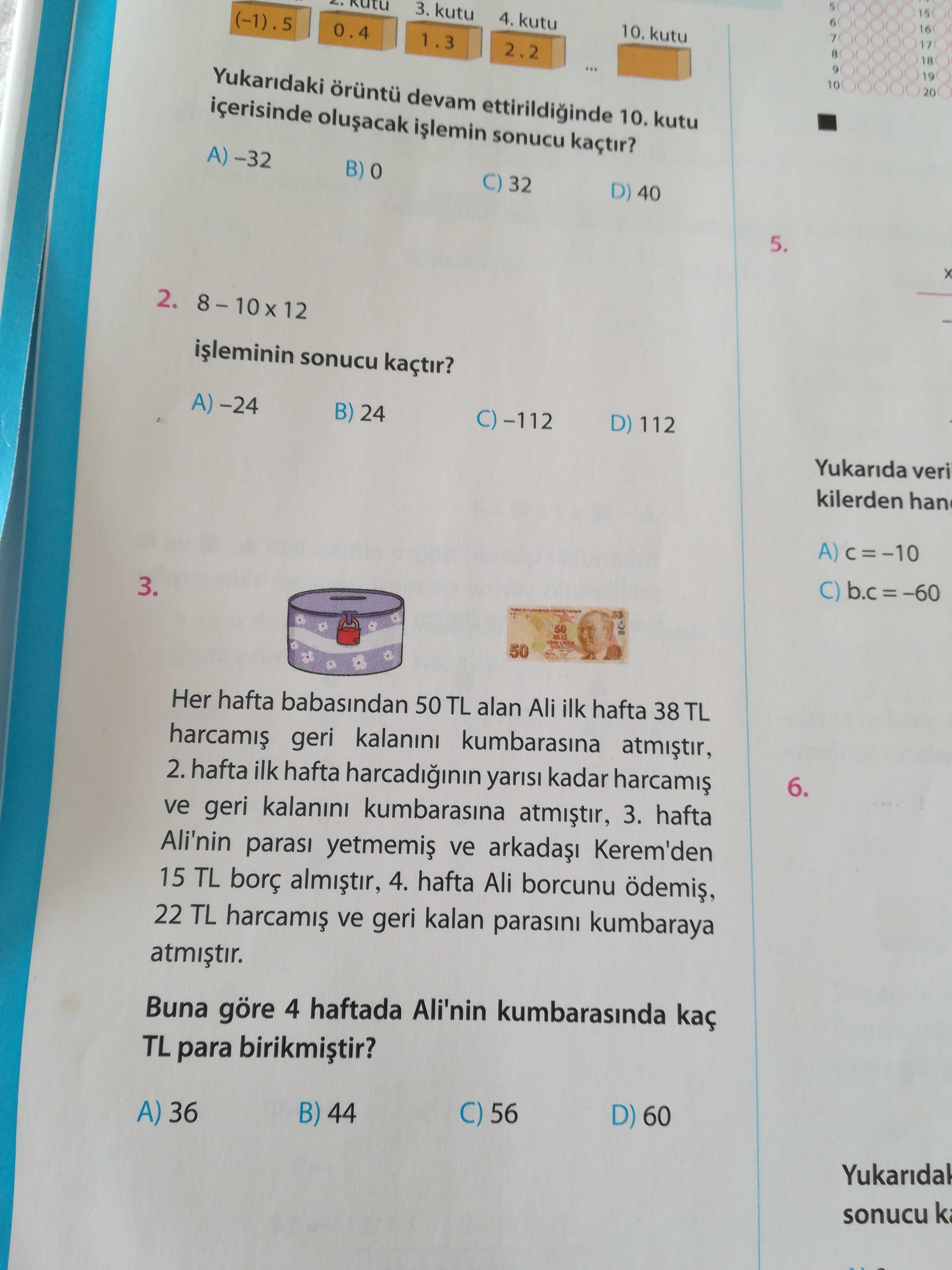 3 soruyu yaparmısınıx