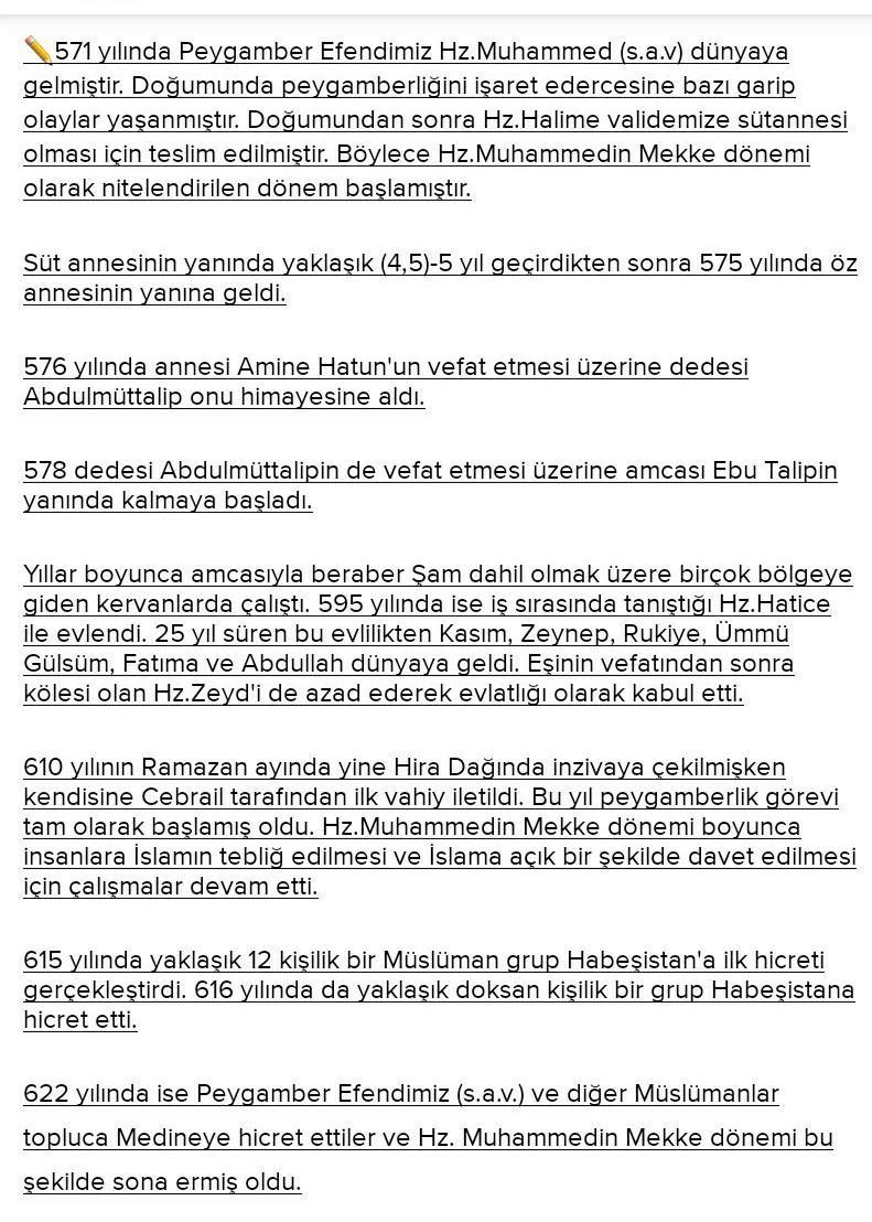 hz peygamberin islam tebliğinin mekke döneminde neler yaşanmıştır