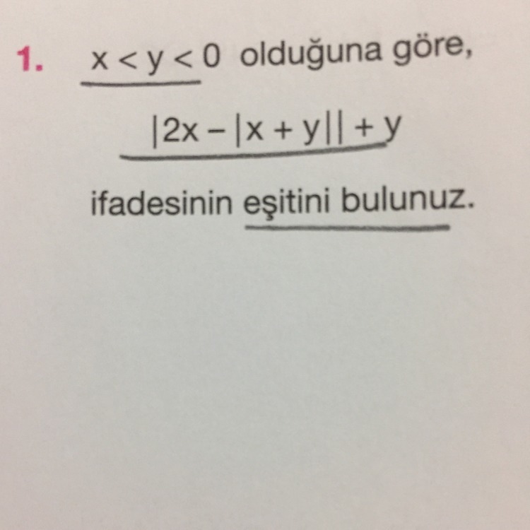 9. sınıf matematik lütfen yardımcı olun açıklamalı olsun lütfen