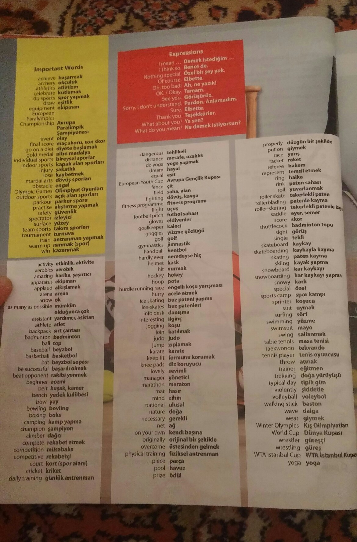 Ingilizce 2 ünite zor kelimeleri 7 sınıf Sinif edebiyat ders kitabi