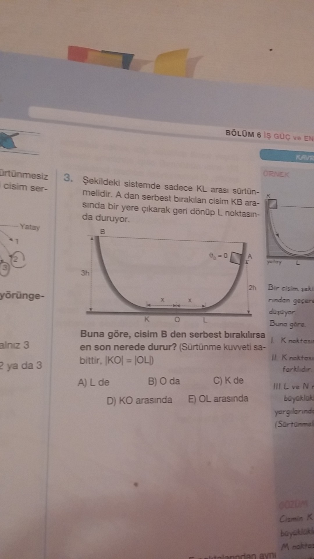 fizik is guc enerji sorusu yardimci olacak varmi?