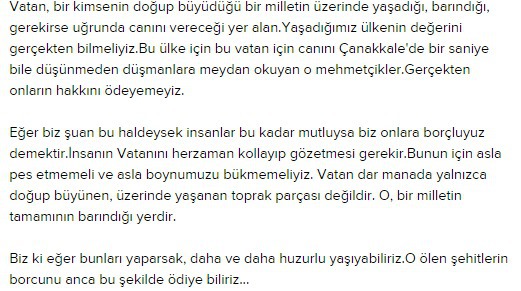 vatan sevgisi ile ilgili kompozisyon yazarmısınız giriş gelişme ve