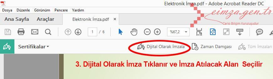 E imza nasıl alınır? Açıklayınız.