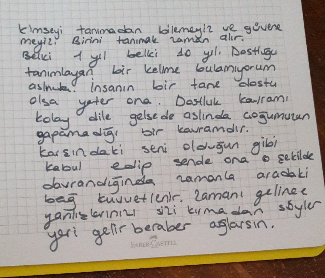 Herhangi bir konuyla ilgili kompozisyon