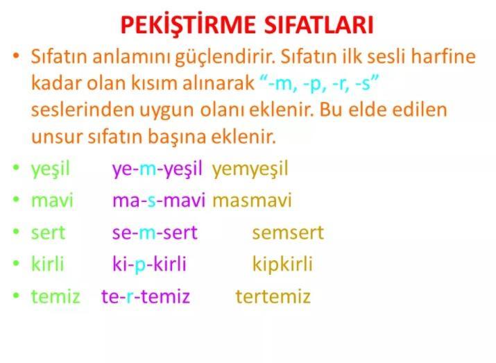 PEKİŞTİRME GÖREVİ NEDİR???