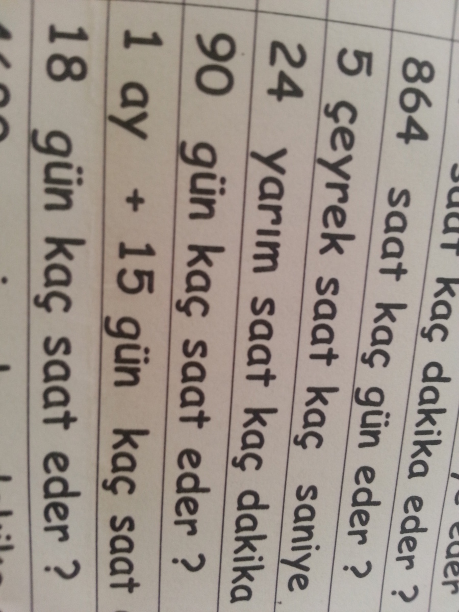 Top 20 3 gün 5 saat kaç saat eder en iyi 2022