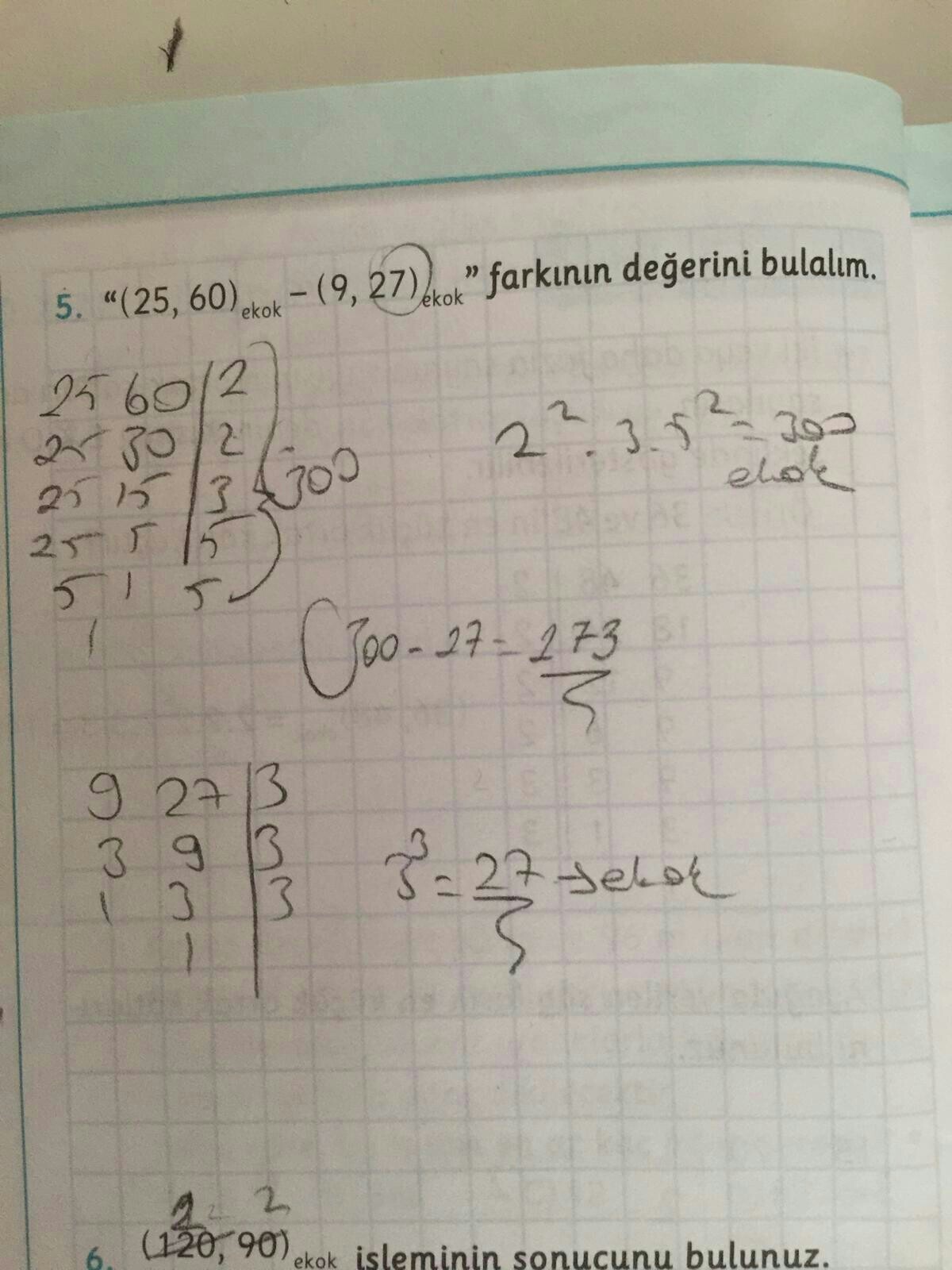 Arkadaslar bu matematik atolyem 8 sınıf sayfa 20 en küçük ortak kat