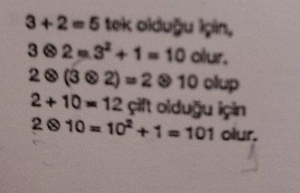 matematikte Yuvarlağın içinde çarpı işareti ne demek?