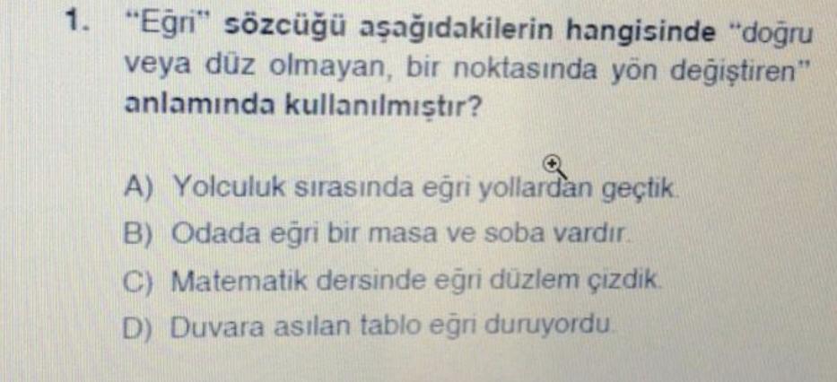 Çözer misiniz teşekkürler