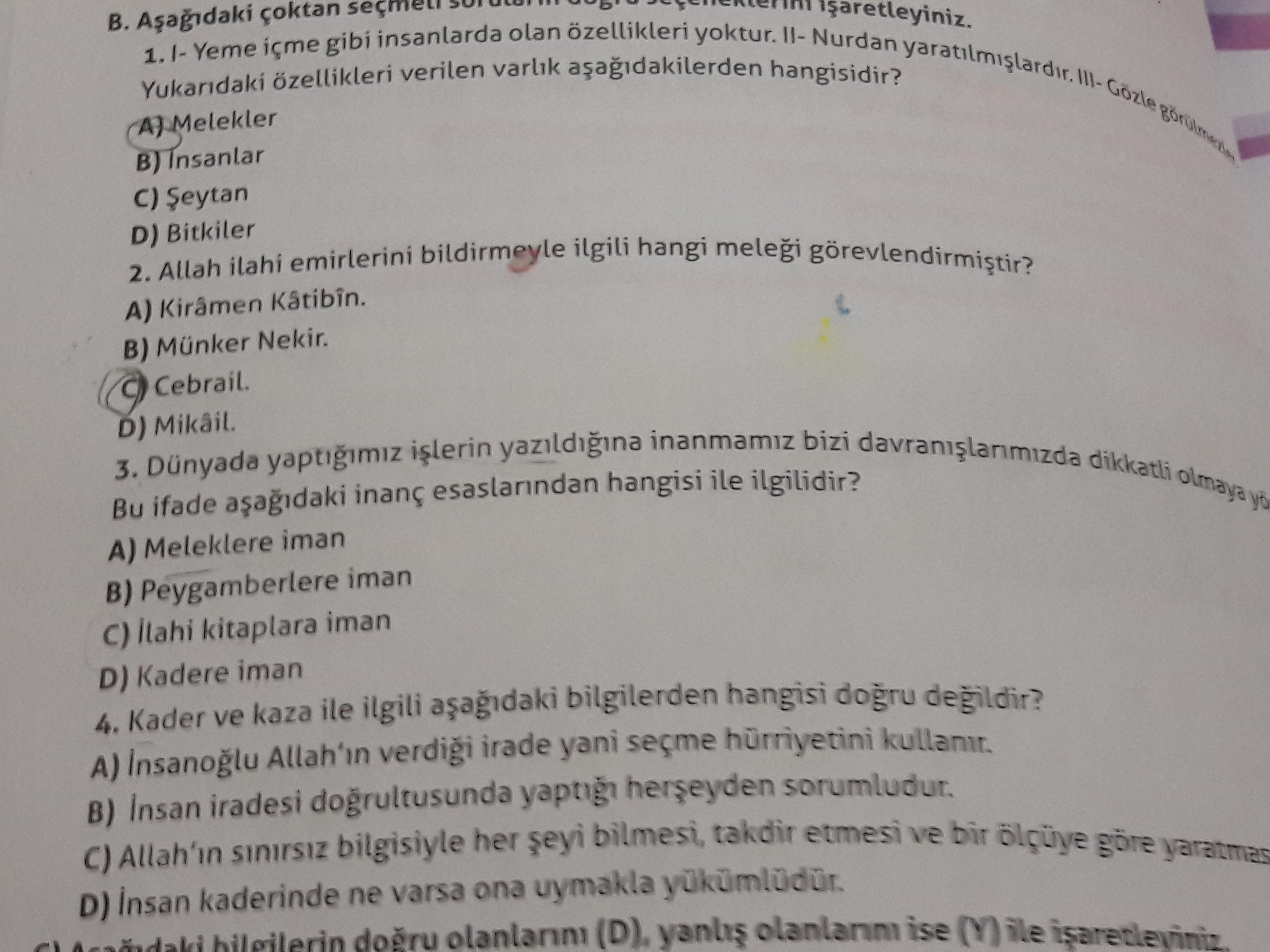 sorunun cevabı nedir bilmiyorsanız yazmayın
