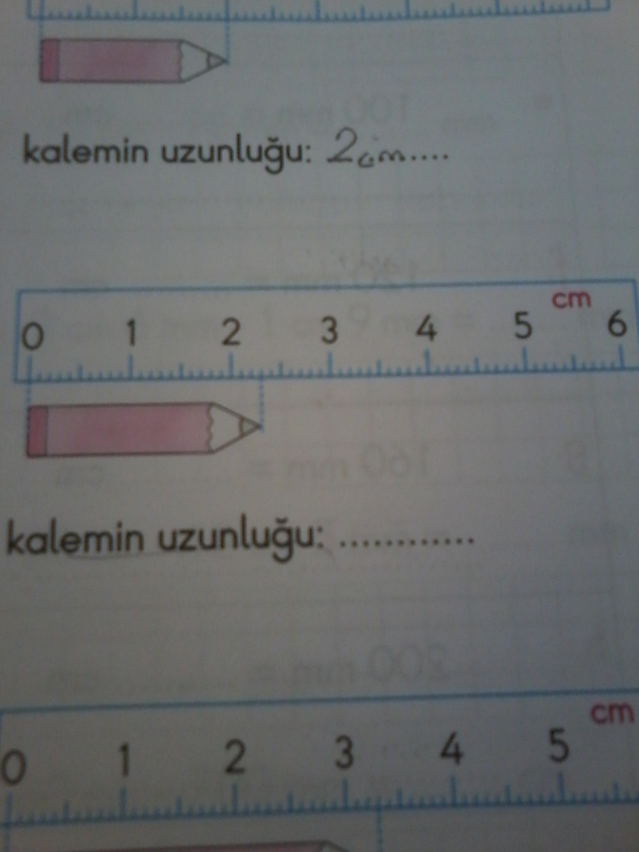 kalemin uzunluğu kac cm