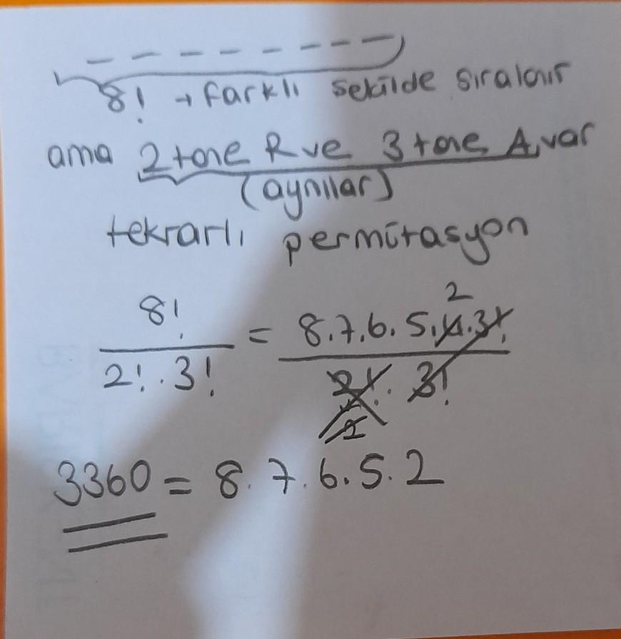 "PARAGRAF" kelimesinin harflerinin yerleri değiştirilerek anlamli ya