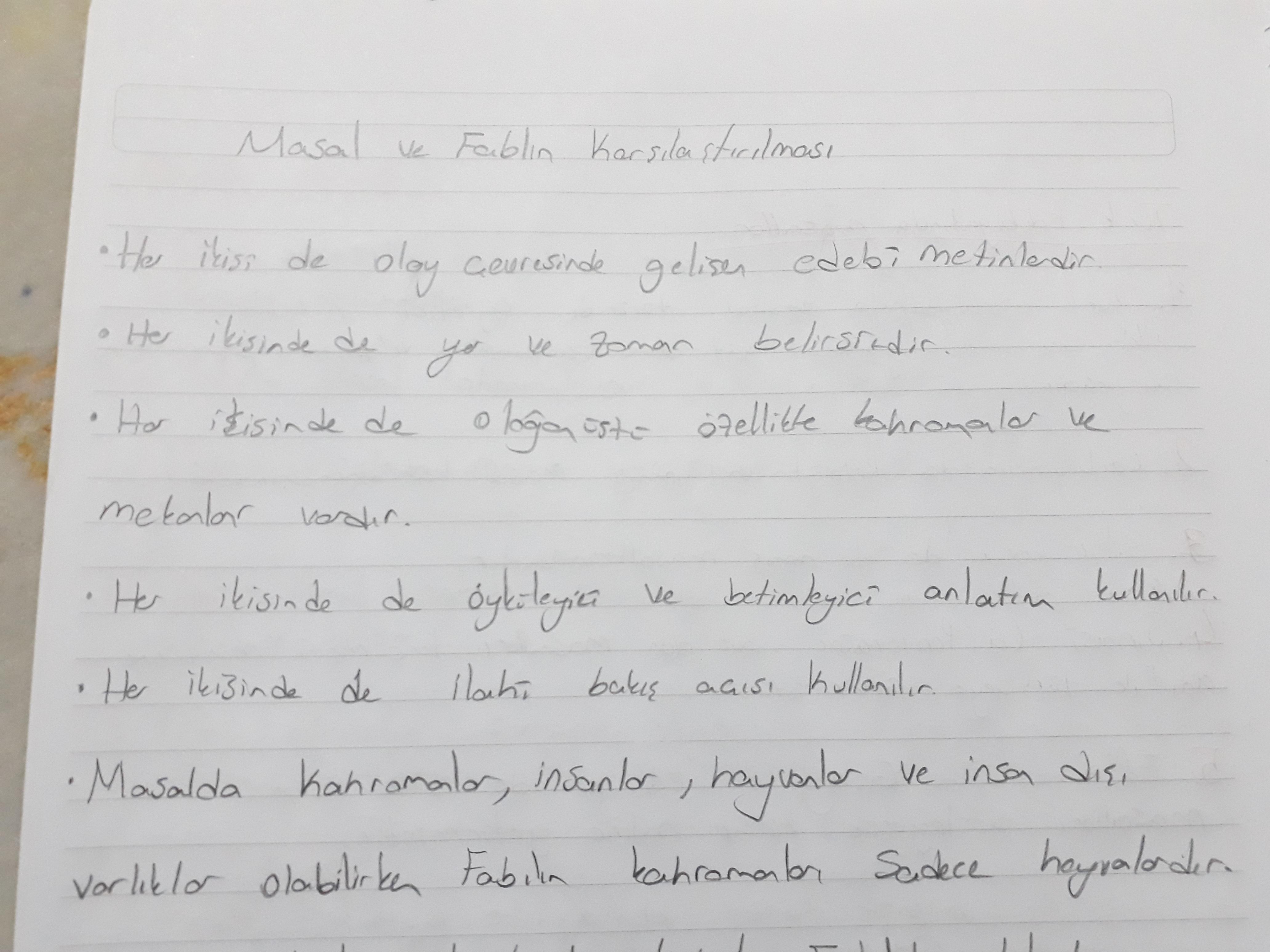 masal fabl ve mesnevi arasındaki ilişki nedir ?