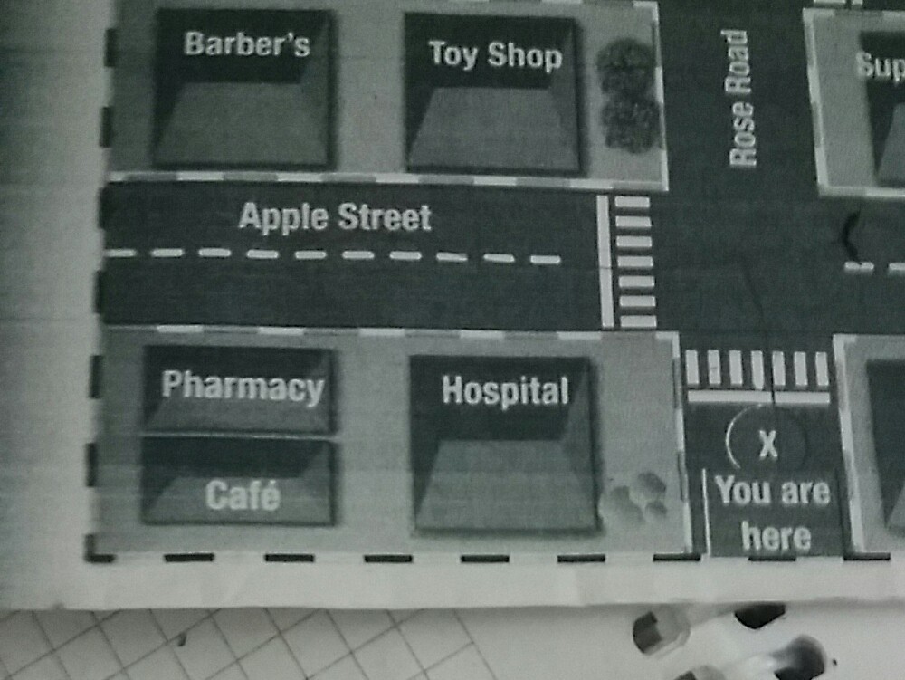 fotografta gosteriyor pharmacy ye nasil gideriz ingilizce