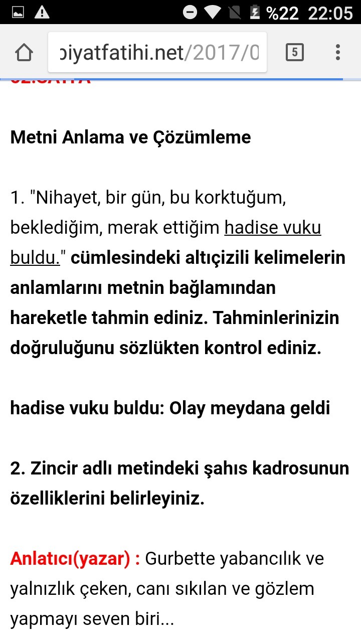 9.sınıf edebiyat sayfa 5253 cevapları ACİL