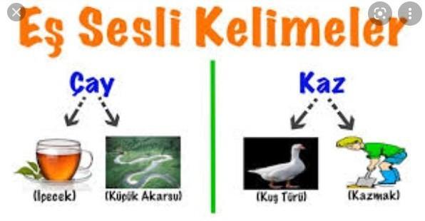 ben kelimesinin eş sesli midir