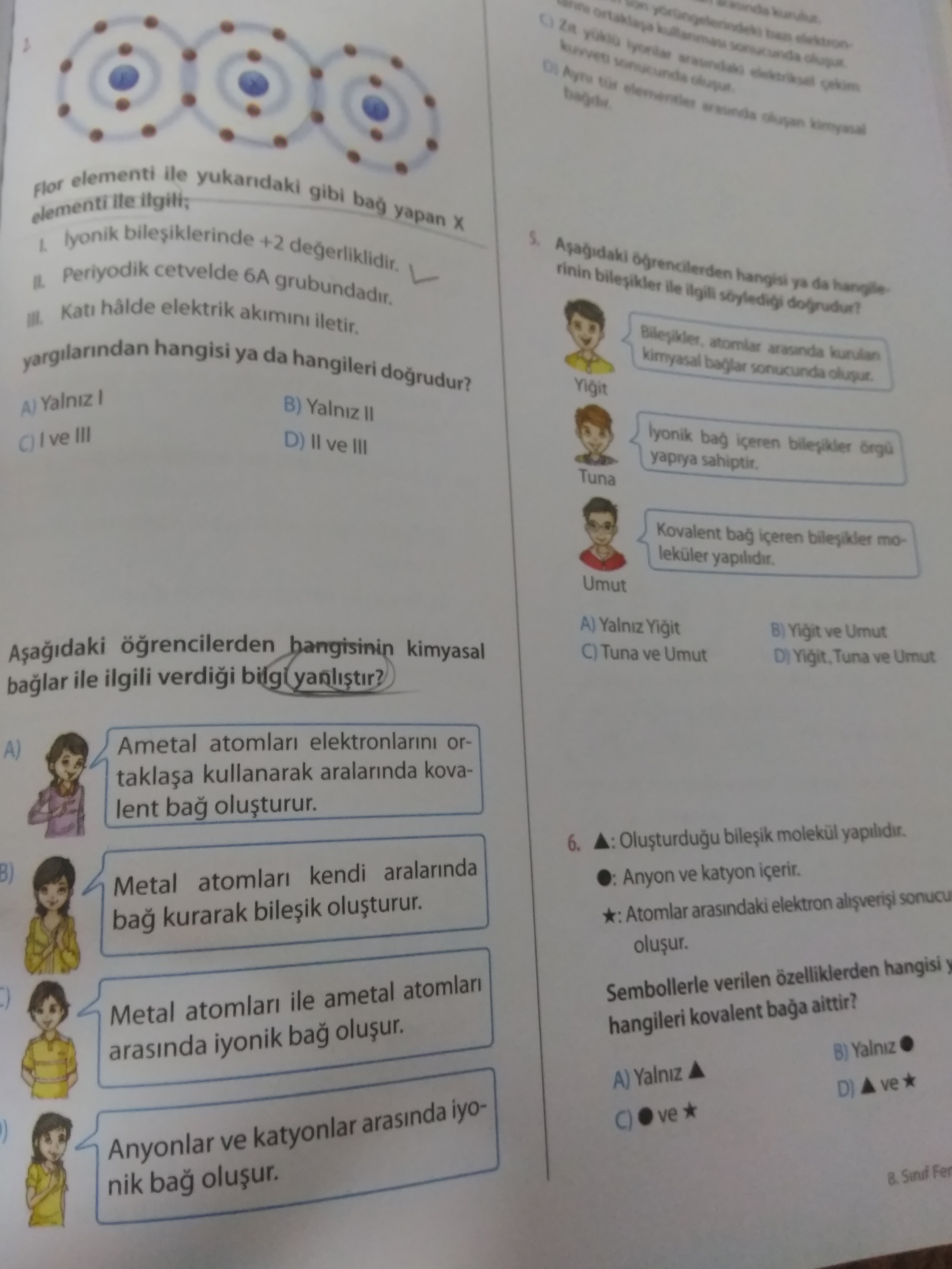 Arkadaşlar bu 4 soruyu yaparmisiniz