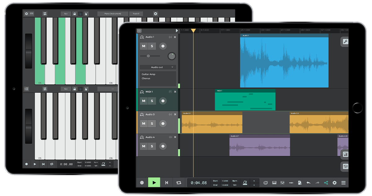 Download nTrack Studio Audio recording and music creation software