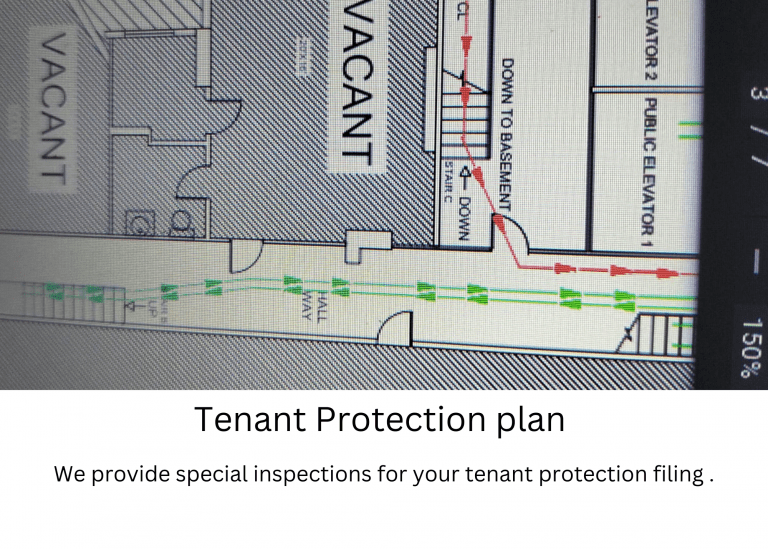 Tenant Protection Plan is Required for Buildings Occupied During