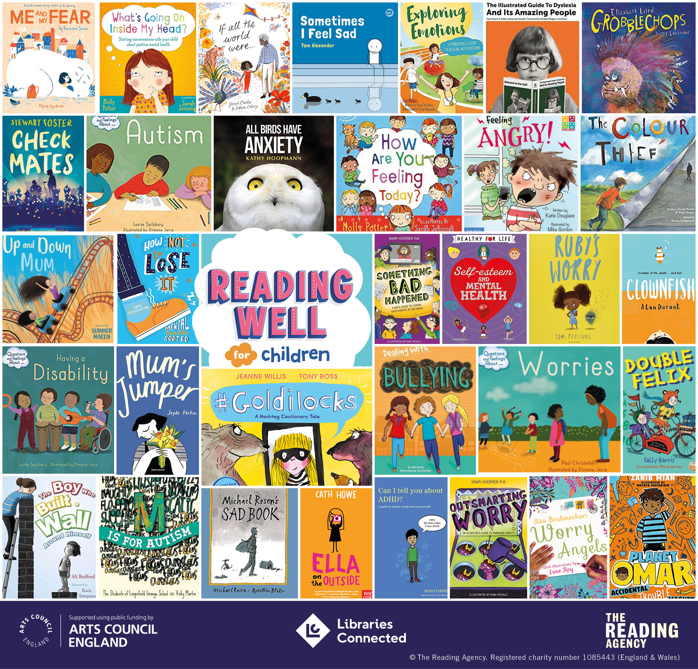 The Reading Agency launches Reading Well for children booklist to